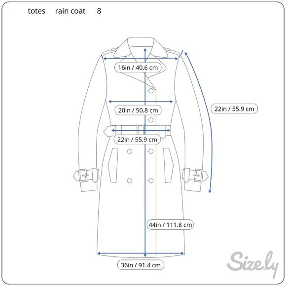 Vintage 70's The Totes Nylon Rain Coat Black Ruffled Collar Sleeves Gothic Size - Picture 5 of 16